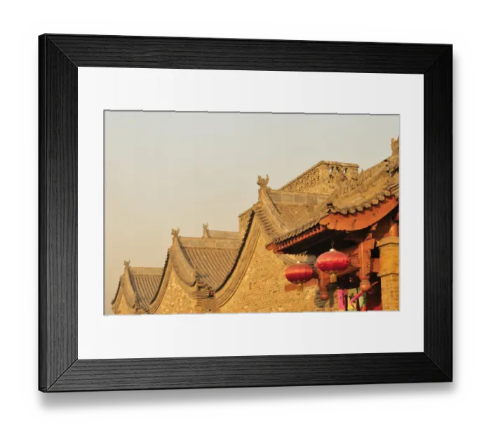Framed Print : Pingyao Ancient City, Shanxi, China _HXT9831 Framed Print : Pingyao Ancient City, Shanxi, China _HXT9831