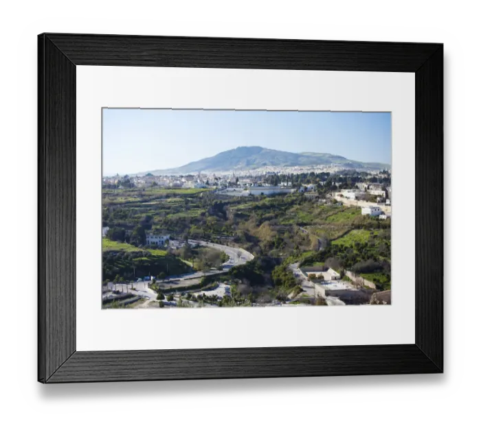 Framed Print : Cityscape of Fez, Morocco