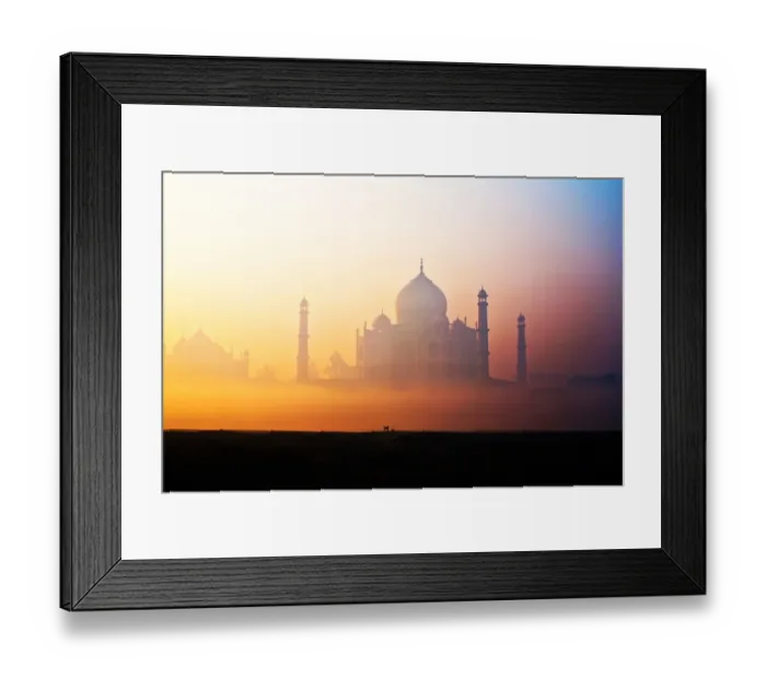 Framed Print : Taj Mahal at dawn Framed Print : Taj Mahal at dawn