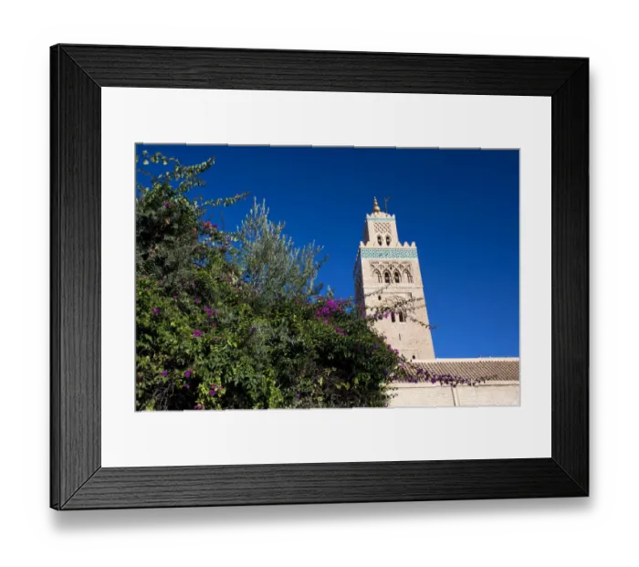 Framed Print : Koutoubia Mosque, Marrakesh, Morocco Framed Print : Koutoubia Mosque, Marrakesh, Morocco