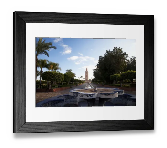 Framed Print : Koutoubia Mosque, Marrakesh, Morocco Framed Print : Koutoubia Mosque, Marrakesh, Morocco