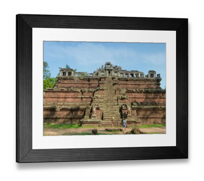 Framed Print : Phimeanakas at Angkor, Cambodia Framed Print : Phimeanakas at Angkor, Cambodia