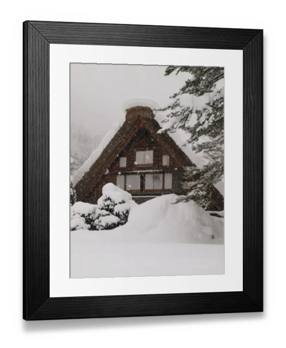 Framed Print : Shirakawa-go Framed Print : Shirakawa-go