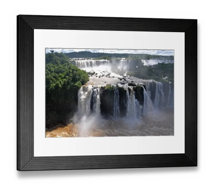 Framed Print : Iguassu Falls Framed Print : Iguassu Falls