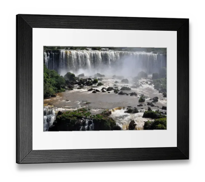 Framed Print : Iguassu Falls Framed Print : Iguassu Falls