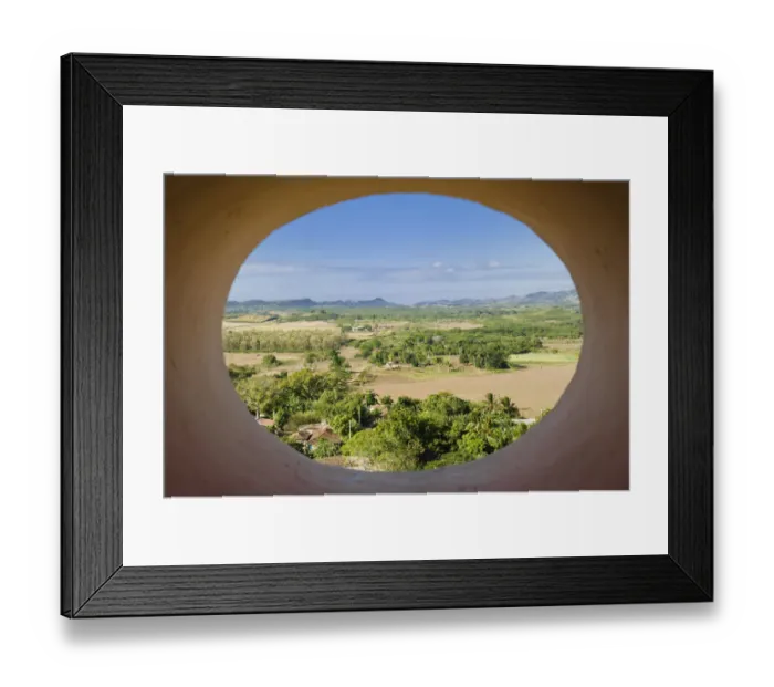 Framed Print : Trinidad - Valle de los Ingenios