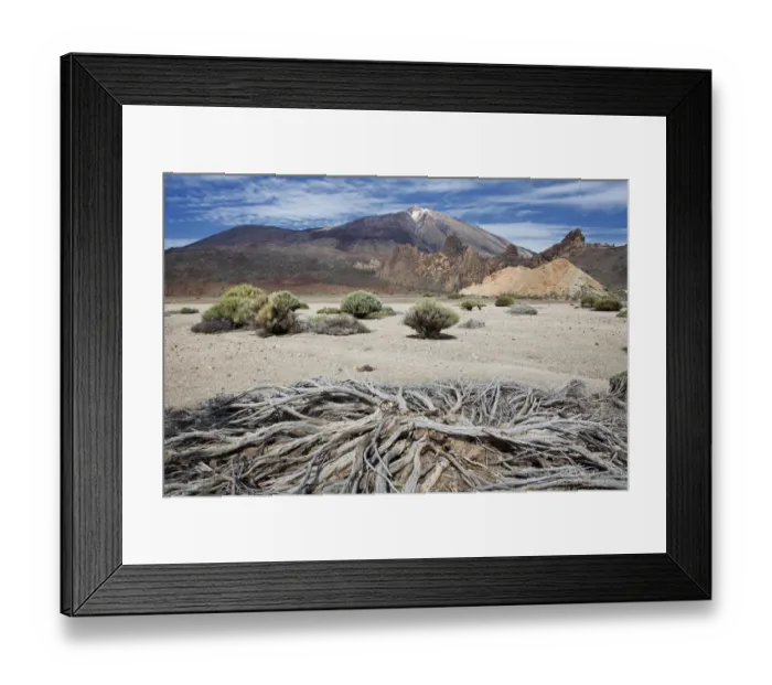 Framed Print : Mount Teide landscape Framed Print : Mount Teide landscape