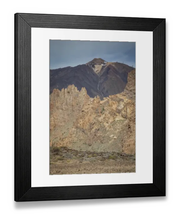 Framed Print : Rock formations at Teide National Park Framed Print : Rock formations at Teide National Park