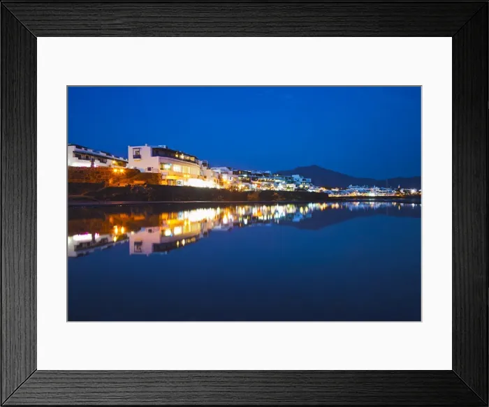 Framed Print : Playa Blanca beach in Lanzarote Framed Print : Playa Blanca beach in Lanzarote