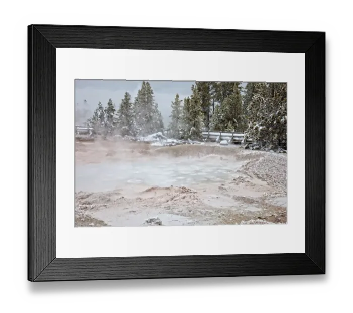 Framed Print : Geyser, Yellowstone National Park Framed Print : Geyser, Yellowstone National Park