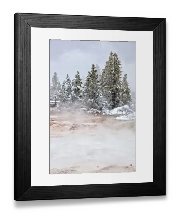 Framed Print : Geyser, Yellowstone National Park Framed Print : Geyser, Yellowstone National Park