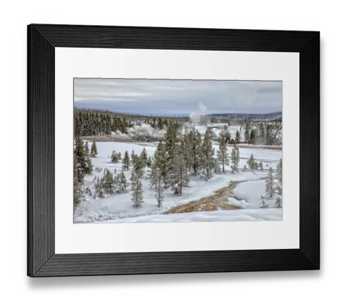 Framed Print : Geyser, Yellowstone National Park Framed Print : Geyser, Yellowstone National Park