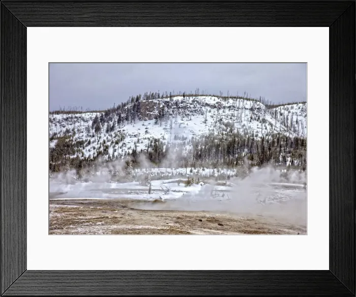 Framed Print : Geyser, Yellowstone National Park Framed Print : Geyser, Yellowstone National Park