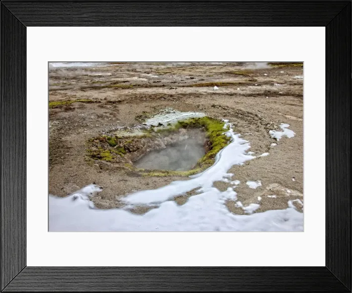 Framed Print : Geyser, Yellowstone National Park Framed Print : Geyser, Yellowstone National Park