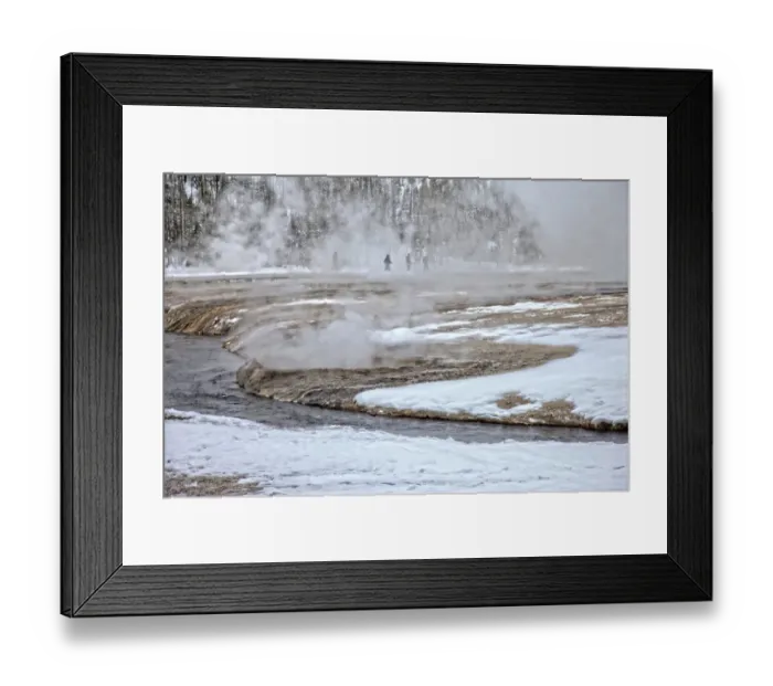Framed Print : Geyser, Yellowstone National Park Framed Print : Geyser, Yellowstone National Park