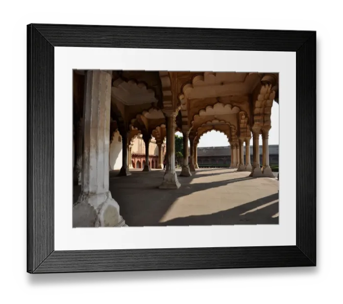 Framed Print : Agra Fort. Moghul architecture inside Agra Fort Framed Print : Agra Fort. Moghul architecture inside Agra Fort