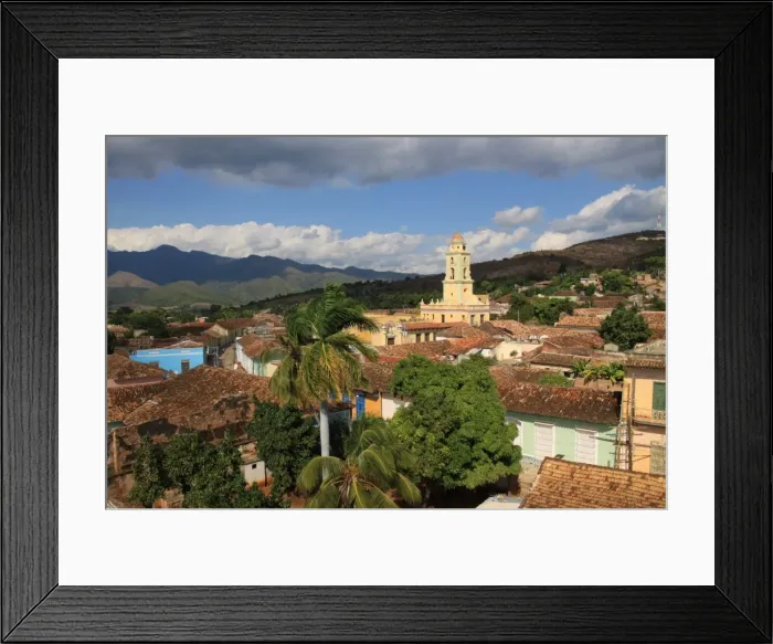 Framed Print : Trinidad, city Framed Print : Trinidad, city
