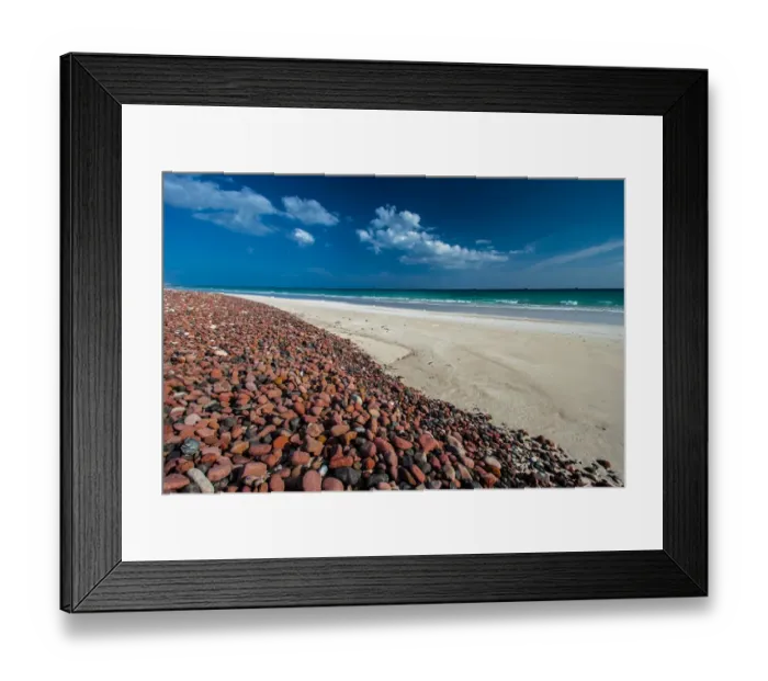 Framed Print : Stony beach Framed Print : Stony beach