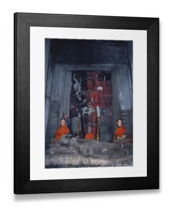 Framed Print : Buddha Statue
