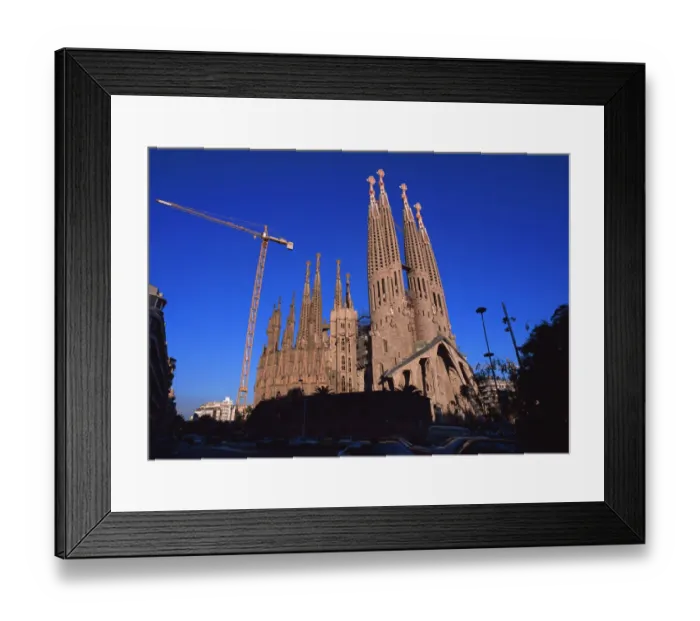 Framed Print : Sagrada Familia Framed Print : Sagrada Familia