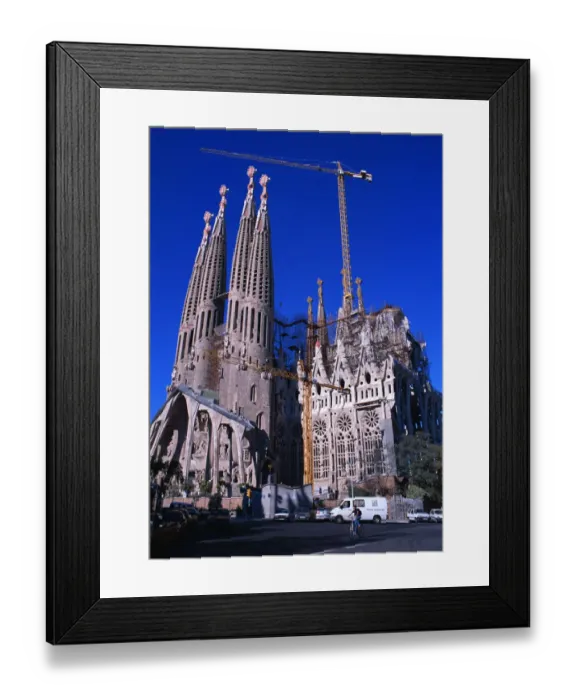Framed Print : Sagrada Familia Framed Print : Sagrada Familia