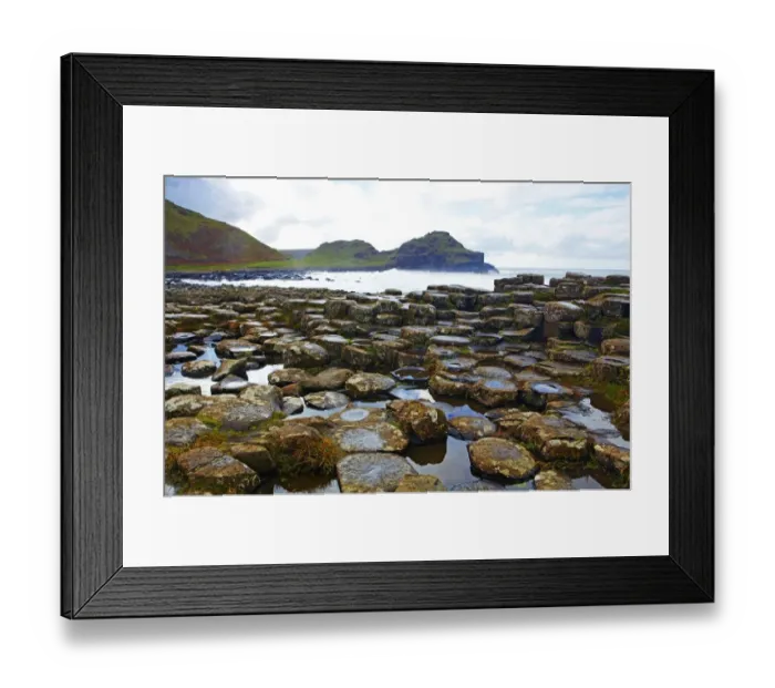 Framed Print : Giants Causeway Framed Print : Giants Causeway