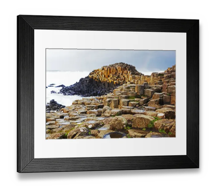 Framed Print : Giants Causeway
