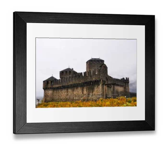 Framed Print : Castle Montebello Framed Print : Castle Montebello