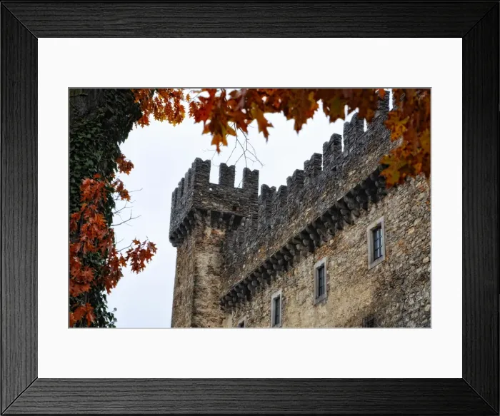 Framed Print : Castle in autumn Framed Print : Castle in autumn