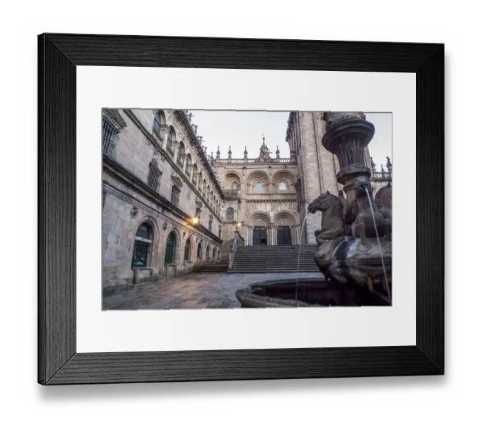 Framed Print : Santiago de Compostela Cathedral Framed Print : Santiago de Compostela Cathedral
