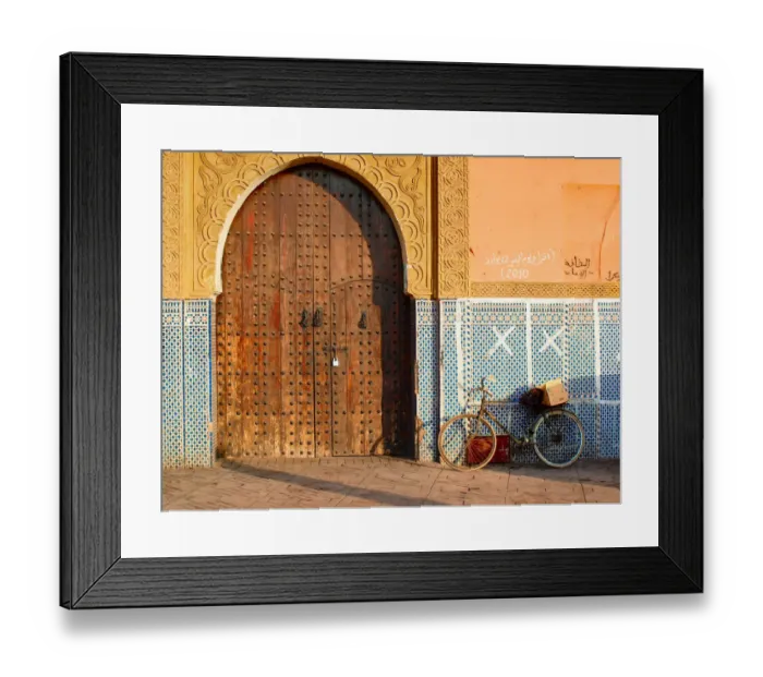 Framed Print : A bycicle park Framed Print : A bycicle park