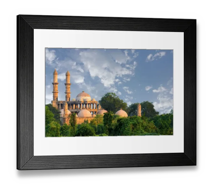 Framed Print : Jama Masjid - Champaner (gujarat) India Framed Print : Jama Masjid - Champaner (gujarat) India