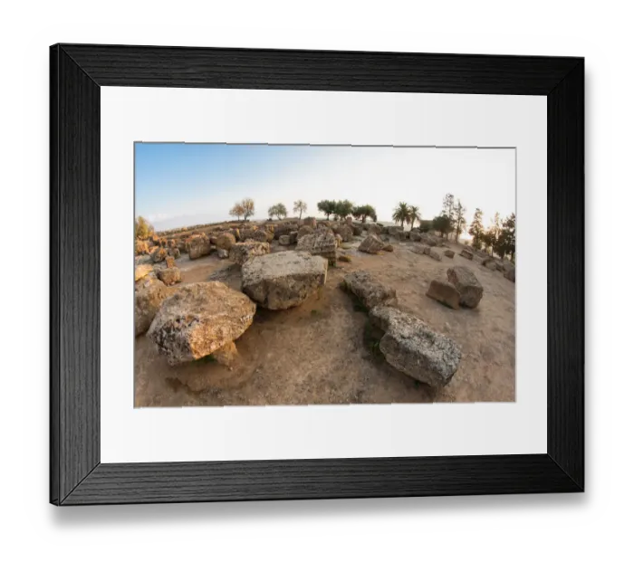 Framed Print : Castor and Pollux Temple ruins Framed Print : Castor and Pollux Temple ruins