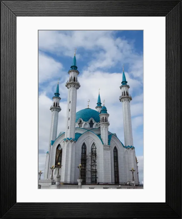 Framed Print : Qolsharif Mosque Framed Print : Qolsharif Mosque