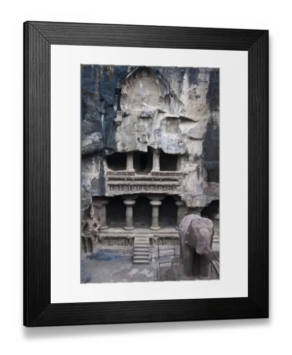 Framed Print : Ellora Caves Framed Print : Ellora Caves