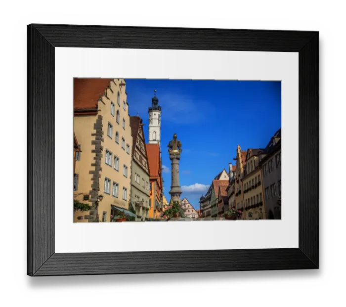 Framed Print : Rothenburg Street Framed Print : Rothenburg Street