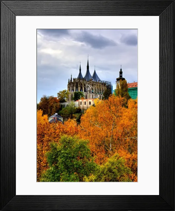 Framed Print : Sv. Borbora church Framed Print : Sv. Borbora church