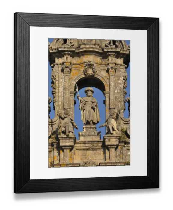 Framed Print : Cathedral of Santiago de Compostela