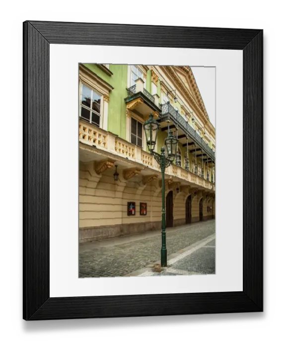 Framed Print : The state opera at prague Framed Print : The state opera at prague