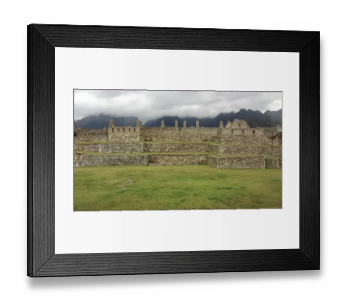 Framed Print : Machu Picchu living quarters Framed Print : Machu Picchu living quarters