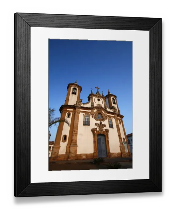 Framed Print : Ouro Preto in Brazil Framed Print : Ouro Preto in Brazil