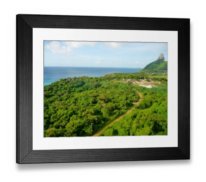 Framed Print : Fernando de Noronha Island Framed Print : Fernando de Noronha Island