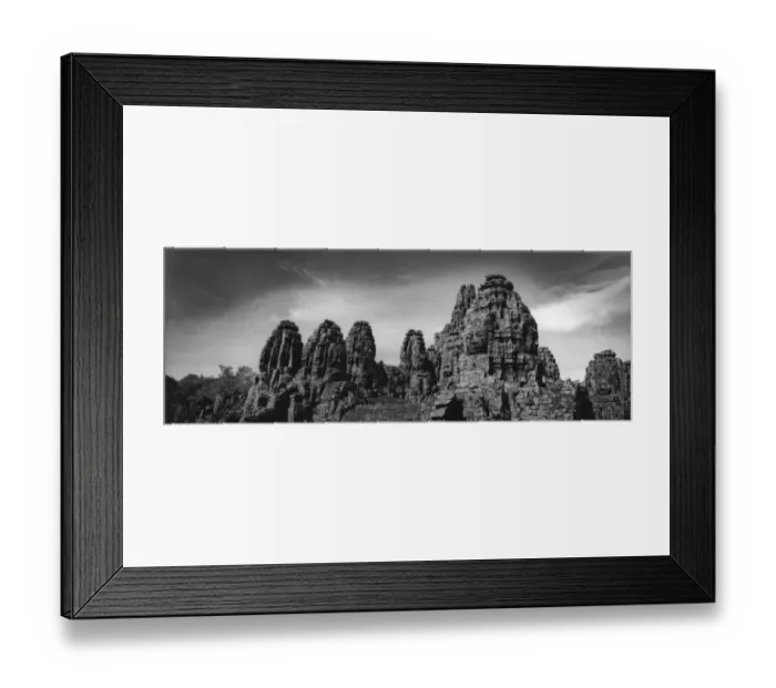 Framed Print : The Bayon temple at Angkor Wat Framed Print : The Bayon temple at Angkor Wat