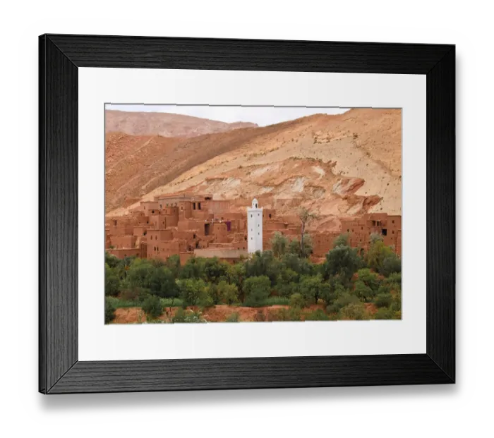Framed Print : Kasbah in Middle Atlas Framed Print : Kasbah in Middle Atlas