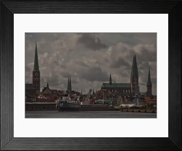 Framed Print : Lubeck, Germany