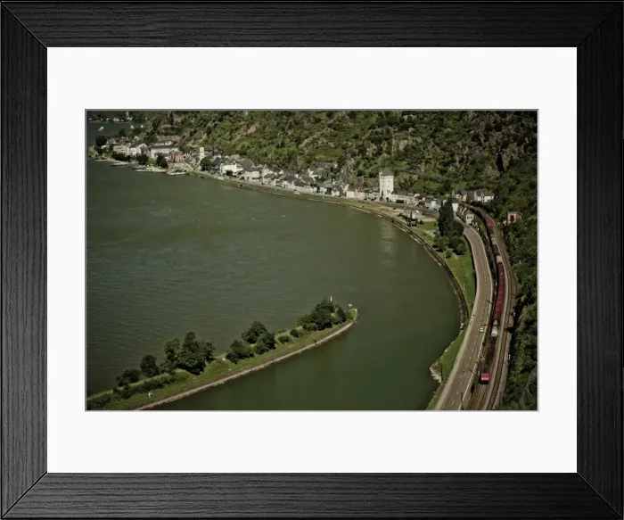 Framed Print : Sankt Goarshausen, Germany Framed Print : Sankt Goarshausen, Germany