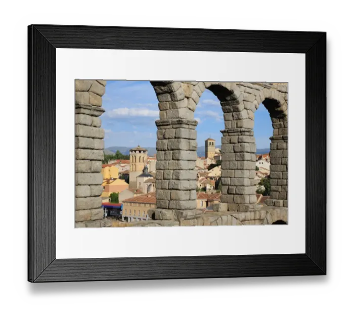 Framed Print : Aqueduct, Segovia, Spain Framed Print : Aqueduct, Segovia, Spain