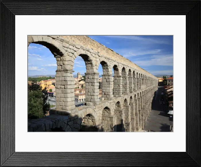 Framed Print : Aqueduct, Segovia, Spain Framed Print : Aqueduct, Segovia, Spain