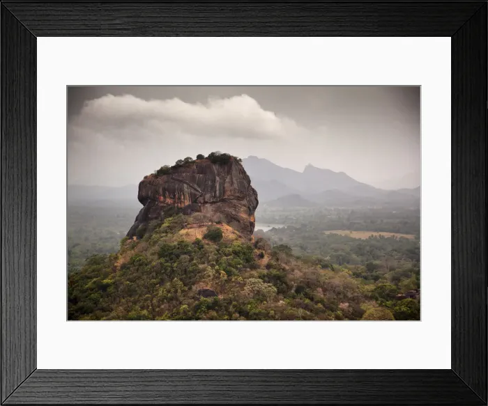 Framed Print : Sigiriya Rock Fortress Framed Print : Sigiriya Rock Fortress