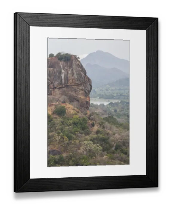 Framed Print : Sigiriya Rock Fortress Framed Print : Sigiriya Rock Fortress